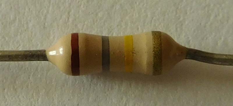 4-band-resistor resistor colour code 4 band resistor