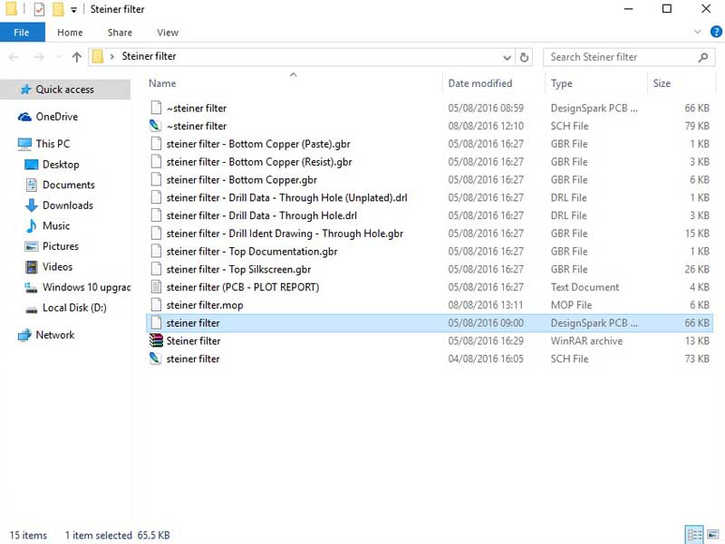 gerber-files how to design a pcb gerber files