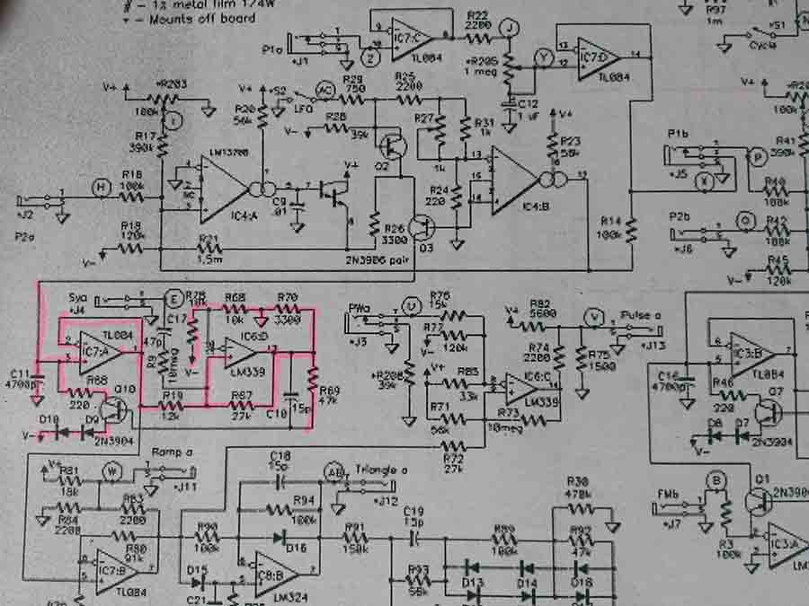 how-to-build-a-circuit-on-a-breadboard-highlighter the circuit diagram