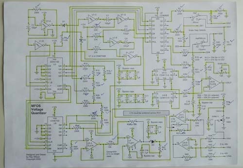 voltage-quantiser-highlights the voltage quantiser circuit