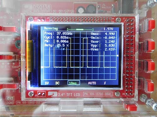 Electronic projects for beginners the DSO 138 oscilloscope kit
