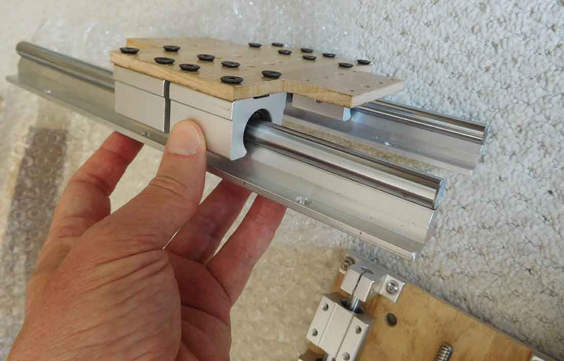 Builing a hobby CNC machine the Y axis