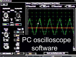 PC oscilloscope software