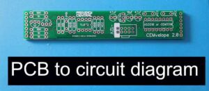 PCB to circuit diagram
