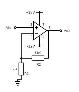 non inverting amplifier