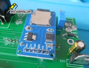 Good soldering with flux